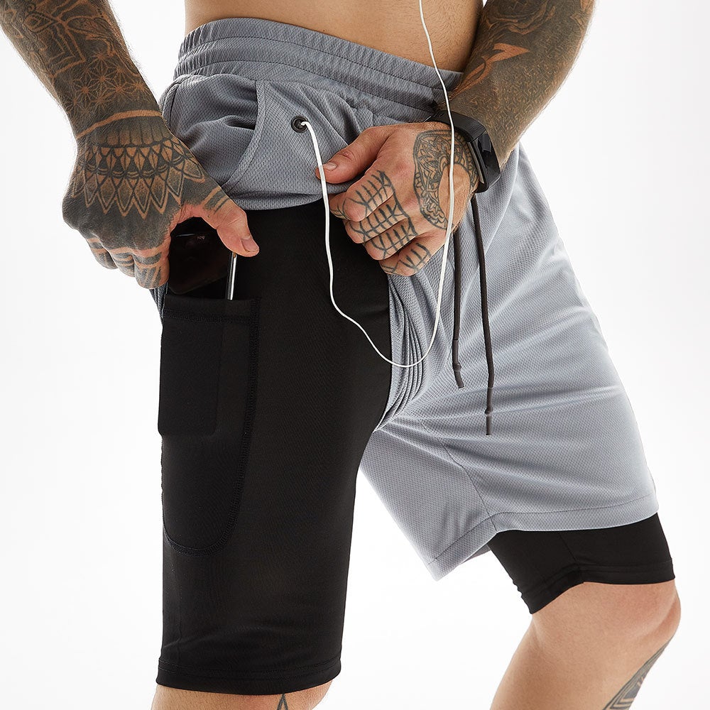 Men's Fast Drying Leisure Fitness Shorts - Image 11