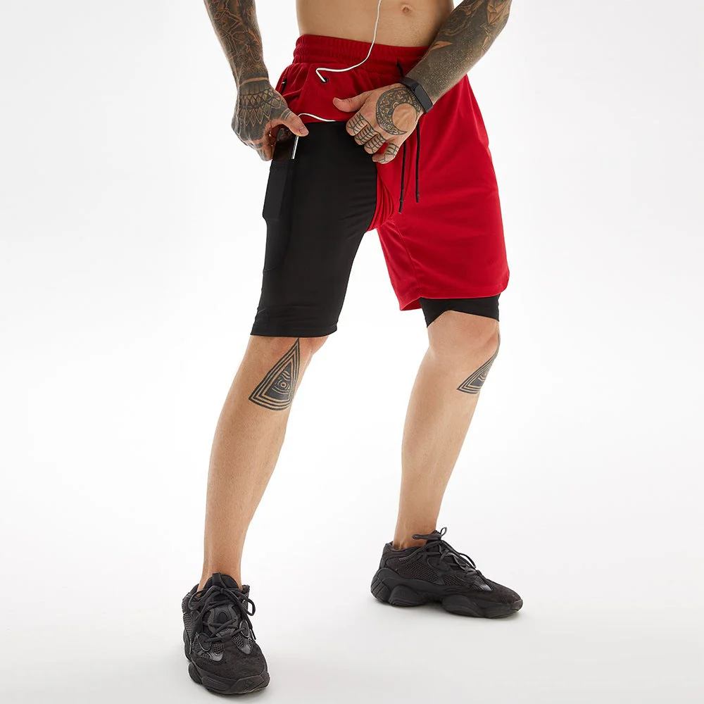 Men's Fast Drying Leisure Fitness Shorts - Image 4