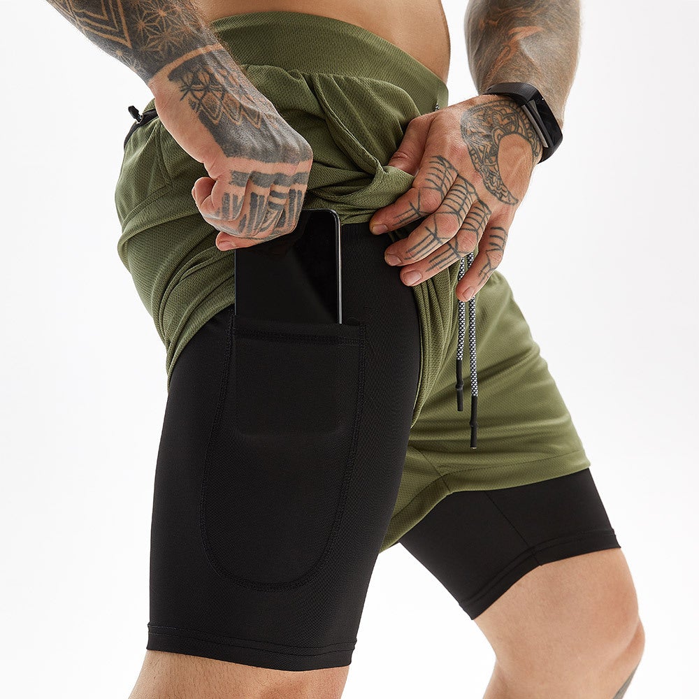 Men's Capris Running Large Sports Shorts - Image 3