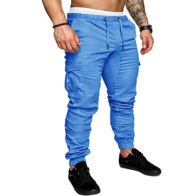 Men Hip Hop Harem Joggers Pants - Image 2