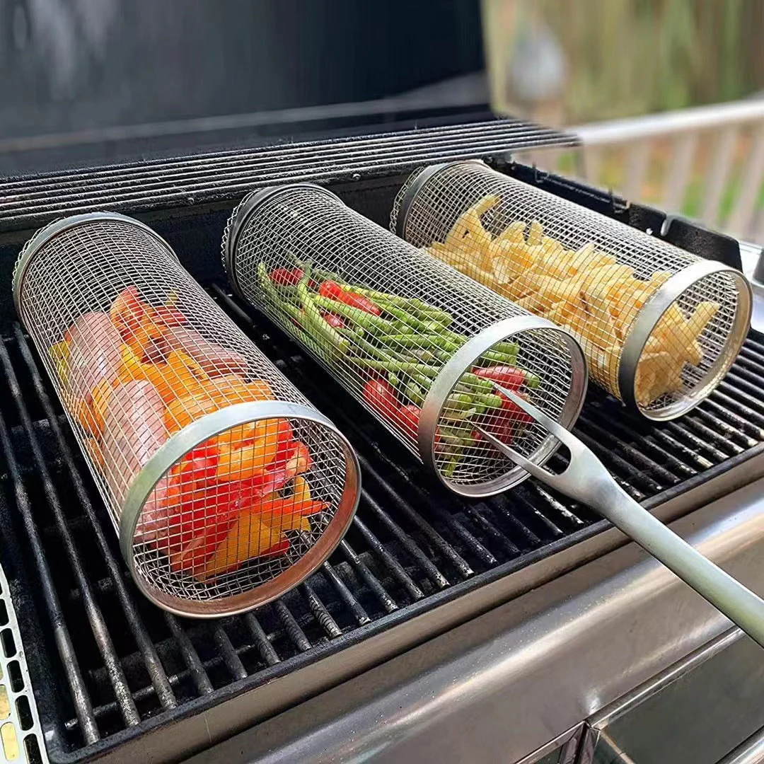 Joyhnny Rolling Grill Basket - Image 3