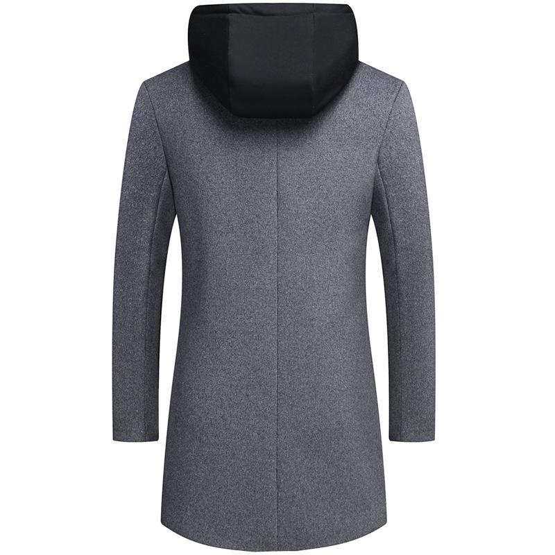 Men's Trend Casual Wool Coat - Image 2