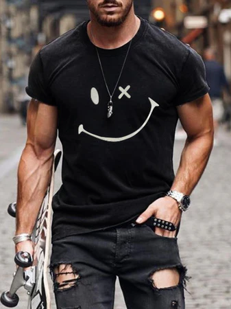 Short Sleeve Crew Neck Shirts & Tops