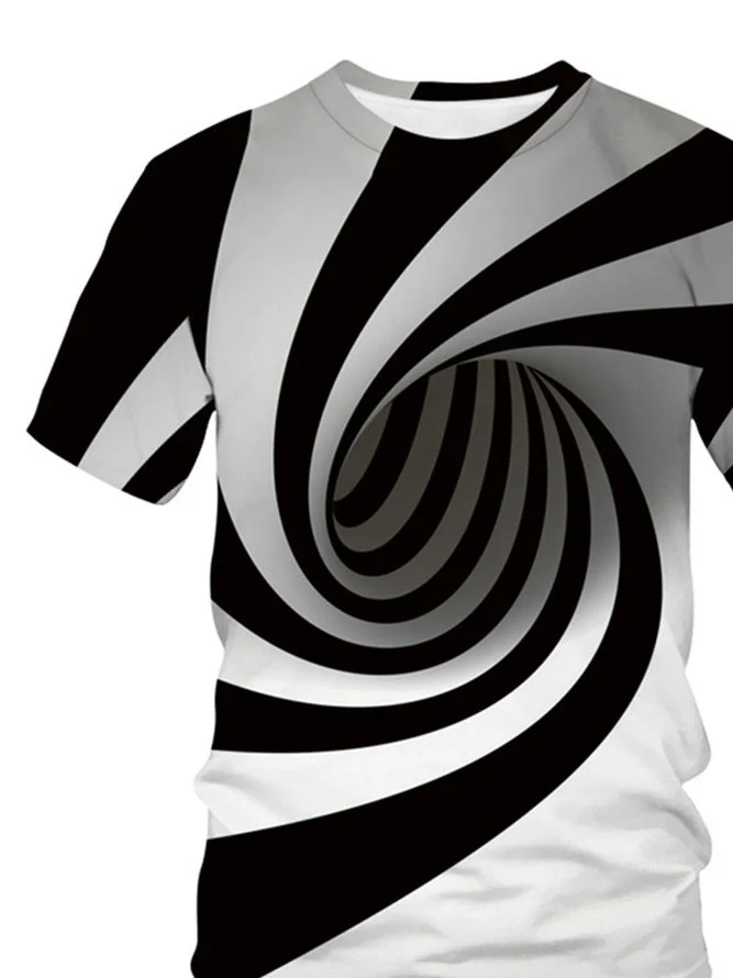 Men's 3D Printed T-shirt - Image 2