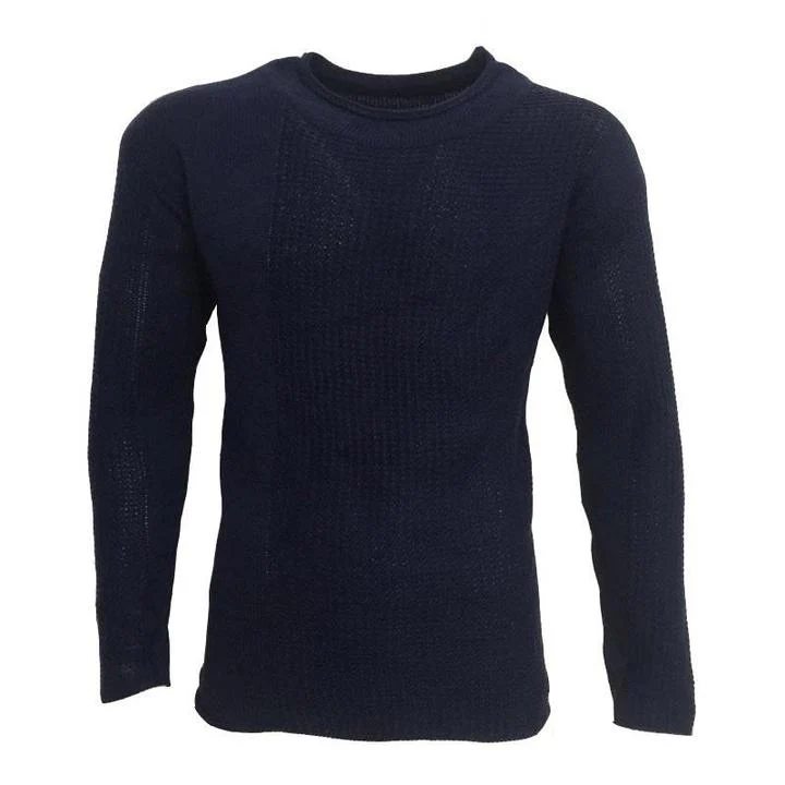 Men Casual Solid Color Knitted Sweater - Image 10