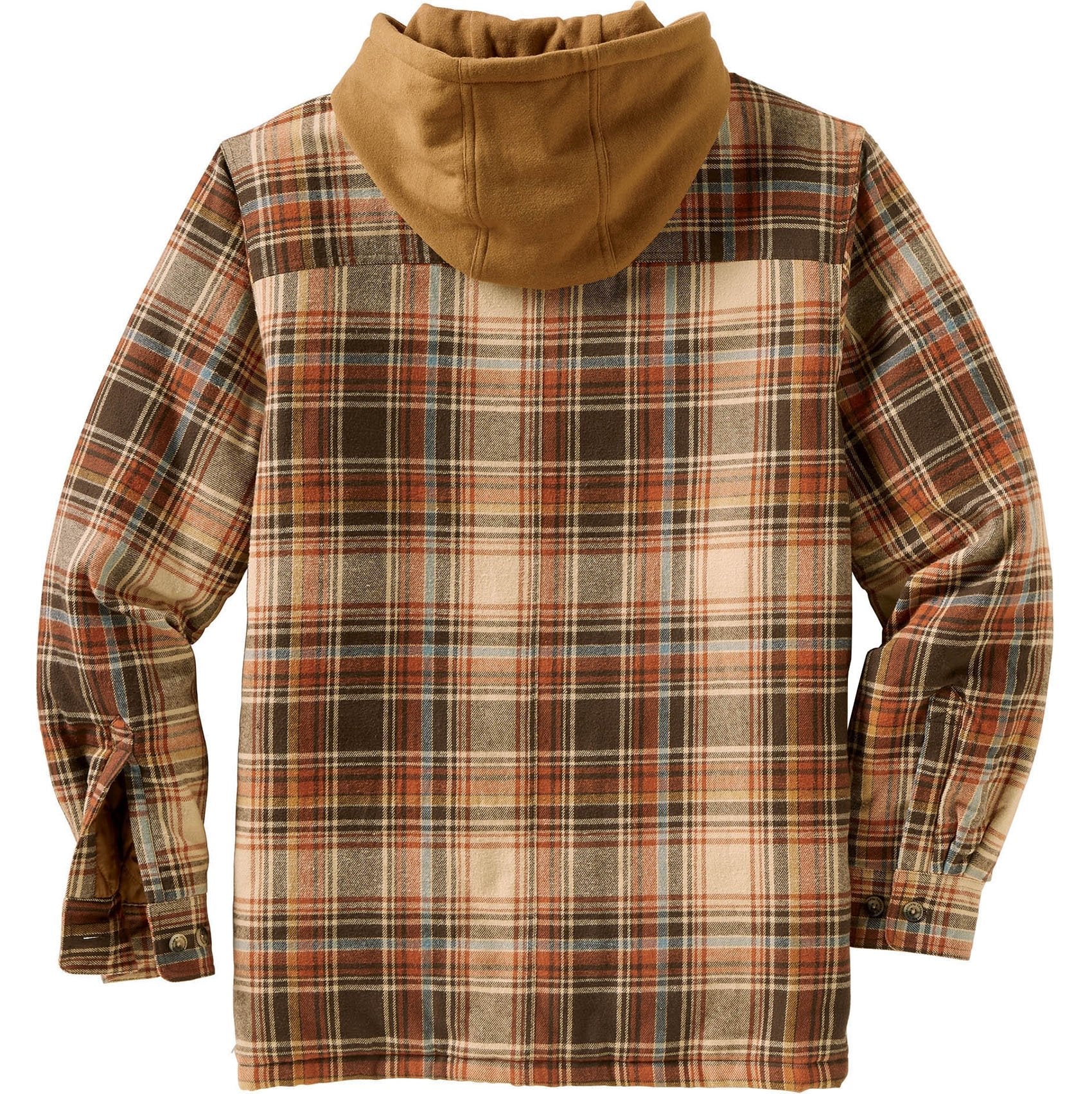 Men's Autumn & Winter Outdoor Casual Checked Hooded Jacket - Image 2