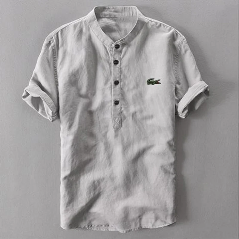 Men's casual art print T-shirt - Image 4
