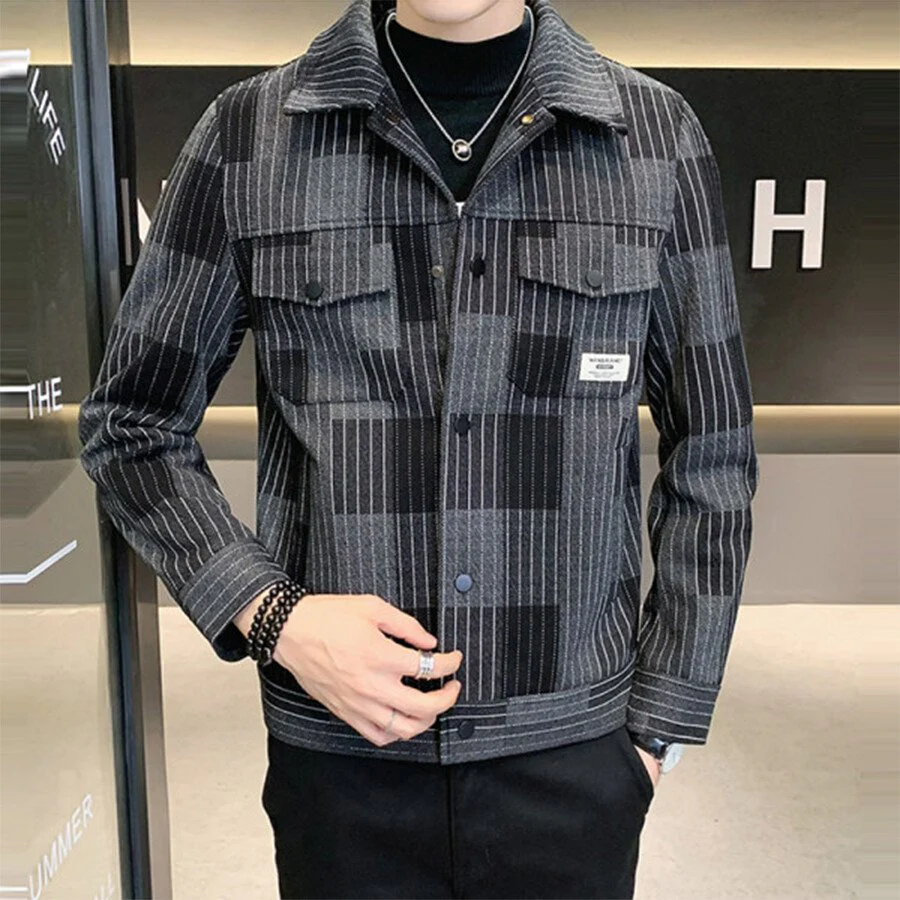 Men's Casual Business Jacket - Image 3
