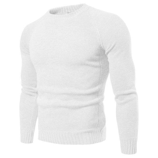 Mens Casual Knitted Bottoming Soft Sweaters - Image 6