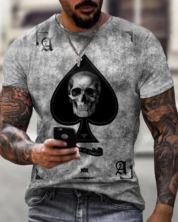 Men's casual T-shirt-011906 - Image 2