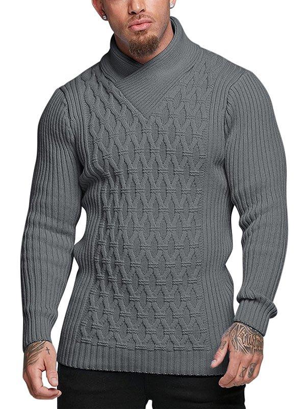 Men's knitted pullover sweater - Image 11