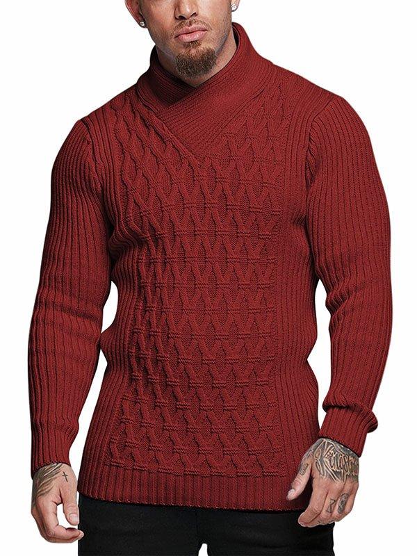 Men's knitted pullover sweater - Image 18