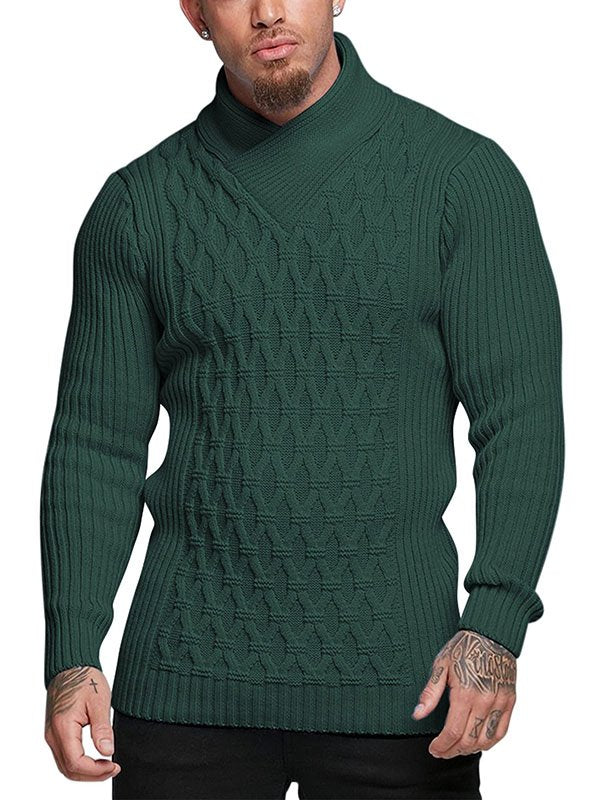 Men's knitted pullover sweater - Image 6