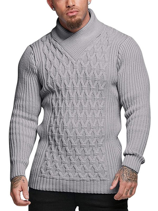Men's knitted pullover sweater - Image 9