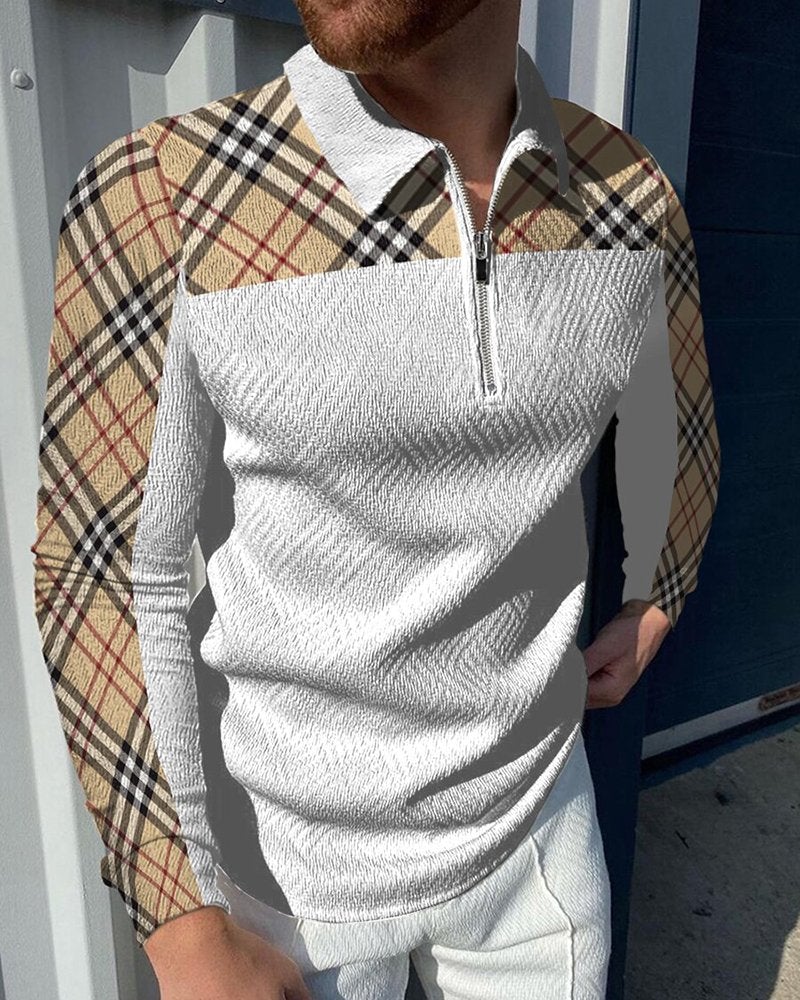 Men's Lapel Polo Shirt - Image 2