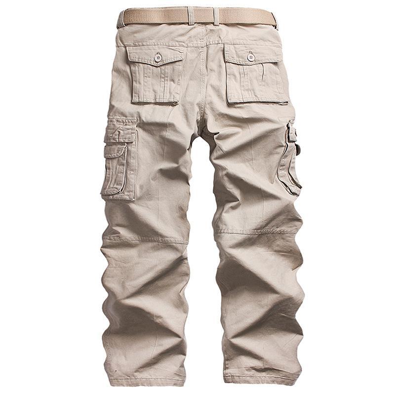 Men's Outdoor Casual Cotton Washed Pants - Image 7