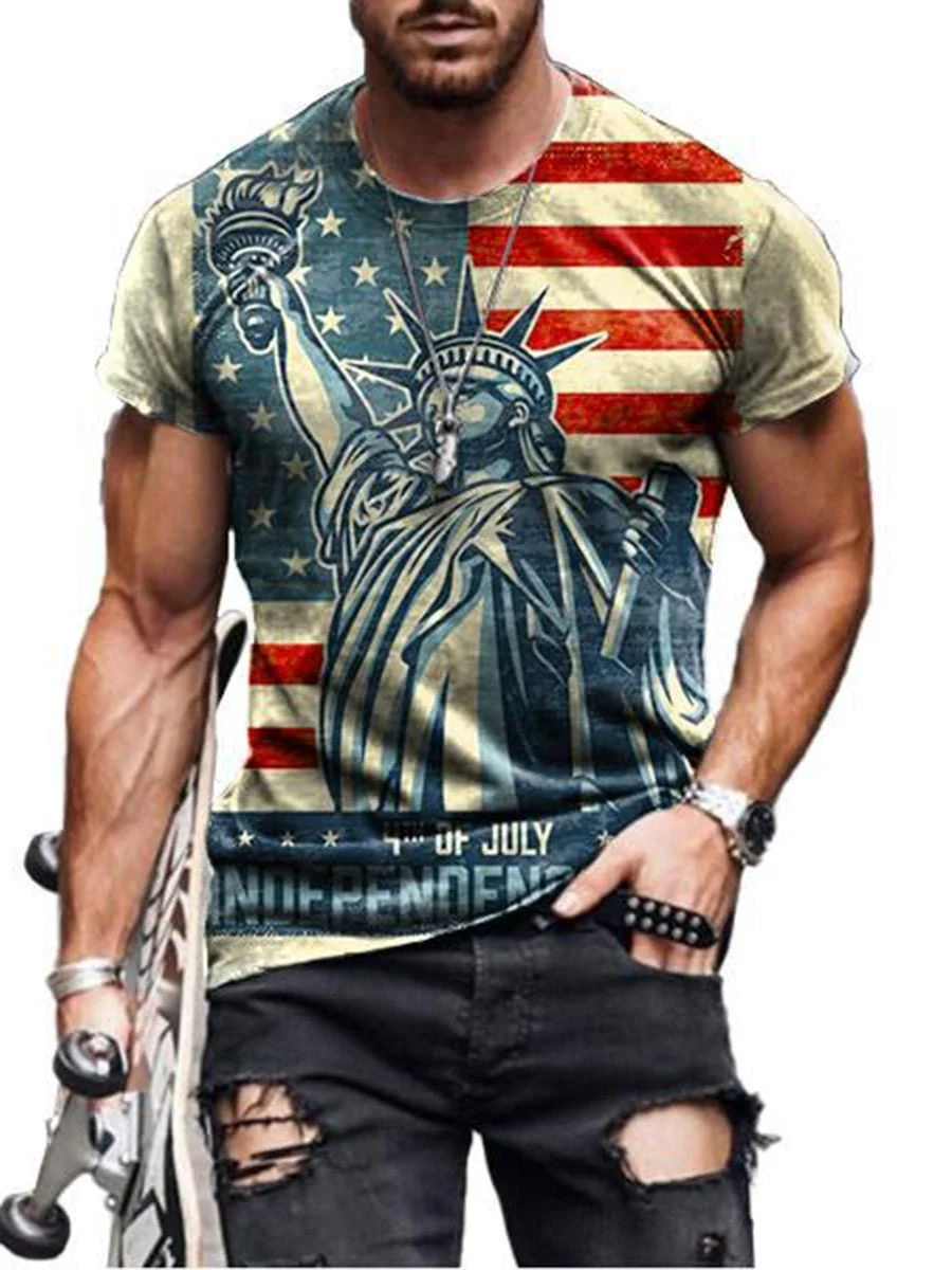 Men's Printed Short Sleeve - Image 2