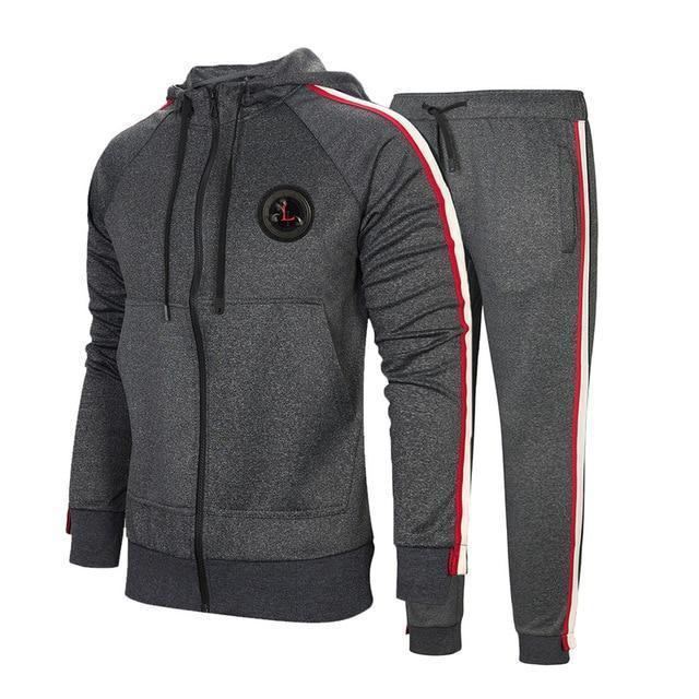 Men's Tracksuits With Side Stripes - Image 2