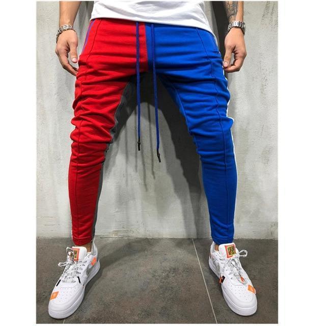 Patchwork Casual Pants For Men - Image 4