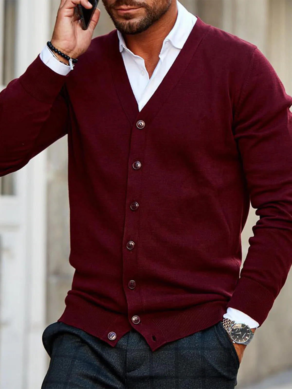 Plain Casual Sweater - Image 6