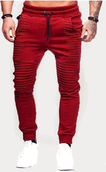 Men's casual pleated sweatpants - Image 8