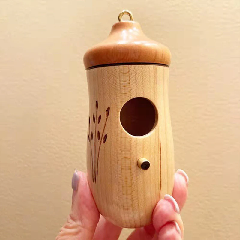 Sherem Wooden Hummingbird House - Image 3