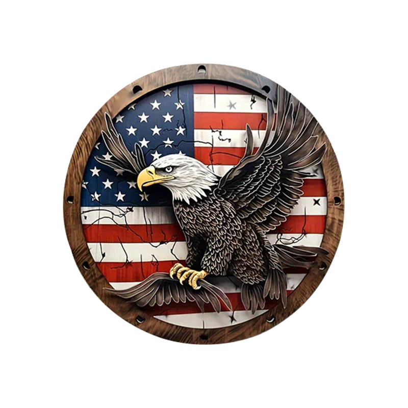 SheremArt Patriotic Eagle