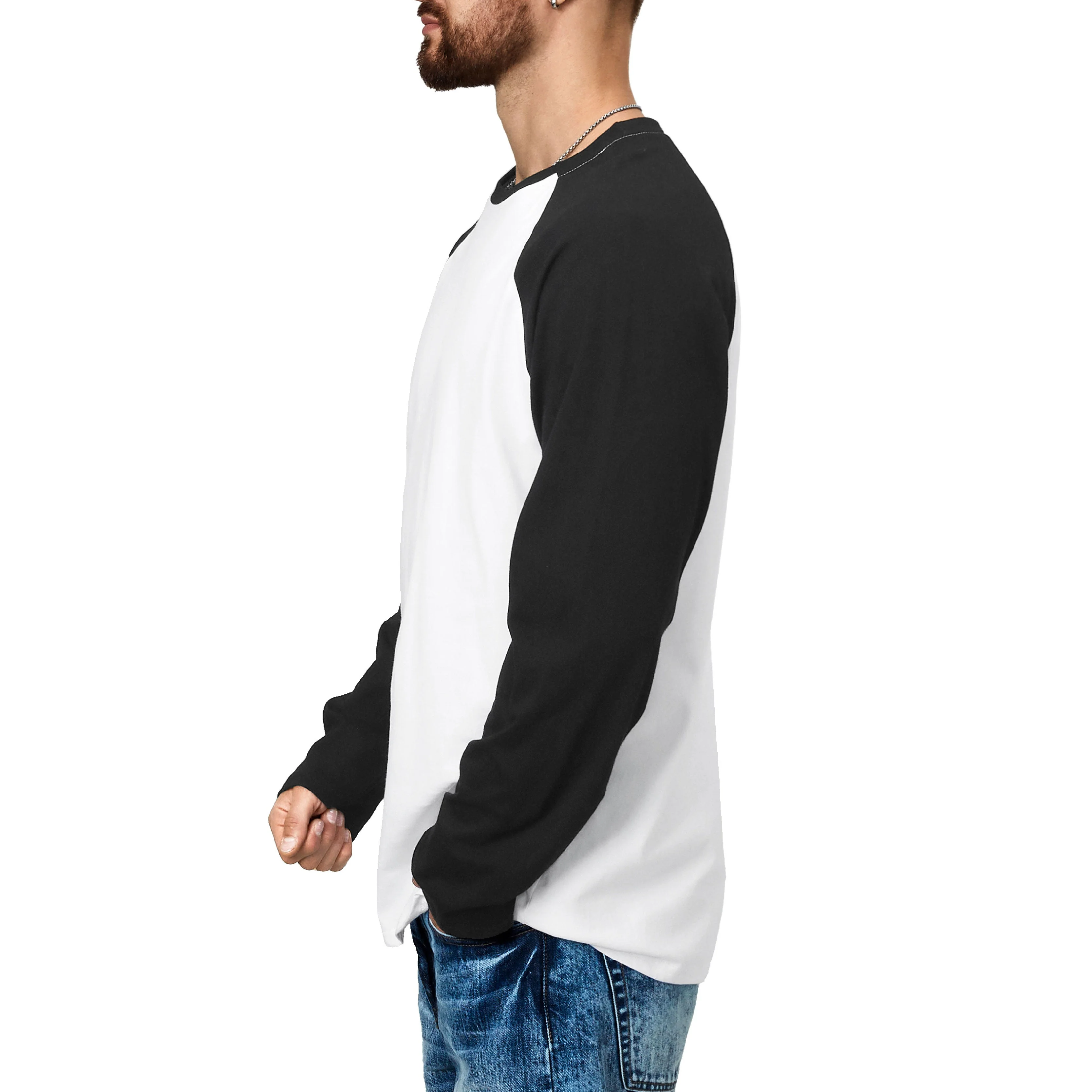 Men's Patriotic American Flag Raglan Sleeve Long Sleeve T-shirts - Image 14