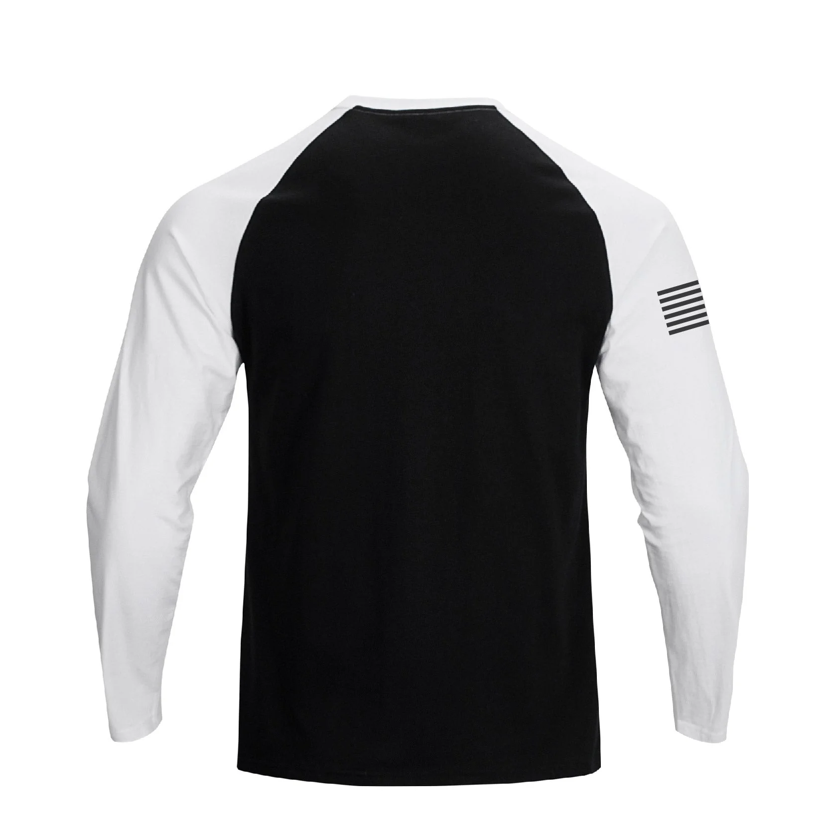 Men's Patriotic American Flag Raglan Sleeve Long Sleeve T-shirts - Image 8