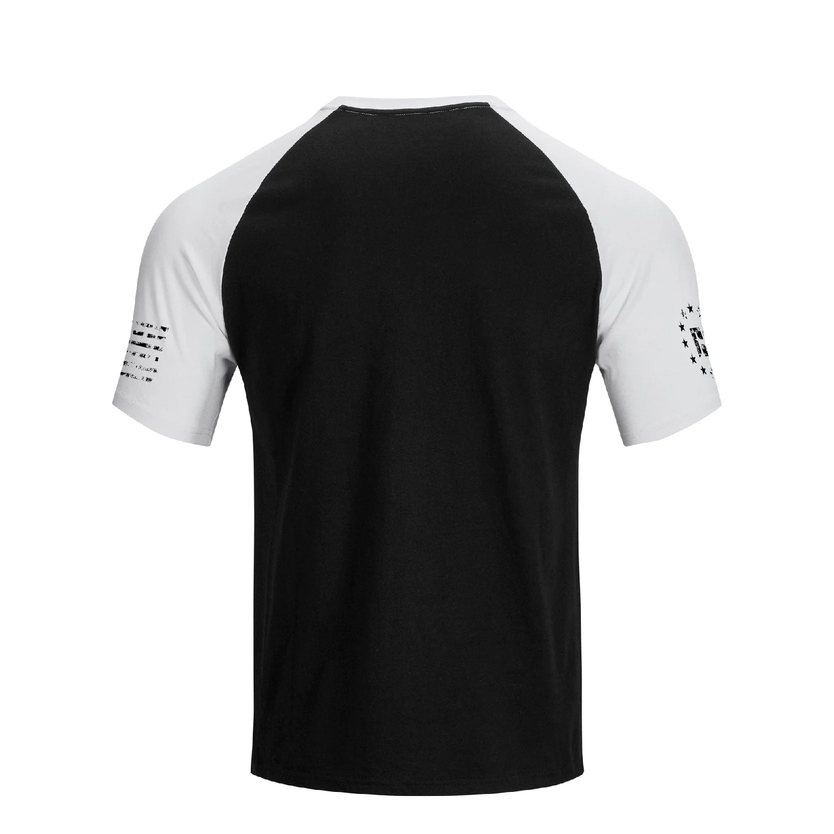 Men's 100% Cotton American Flag GFC Raglan Sleeve Short-sleeve Graphic T-shirts - Image 4