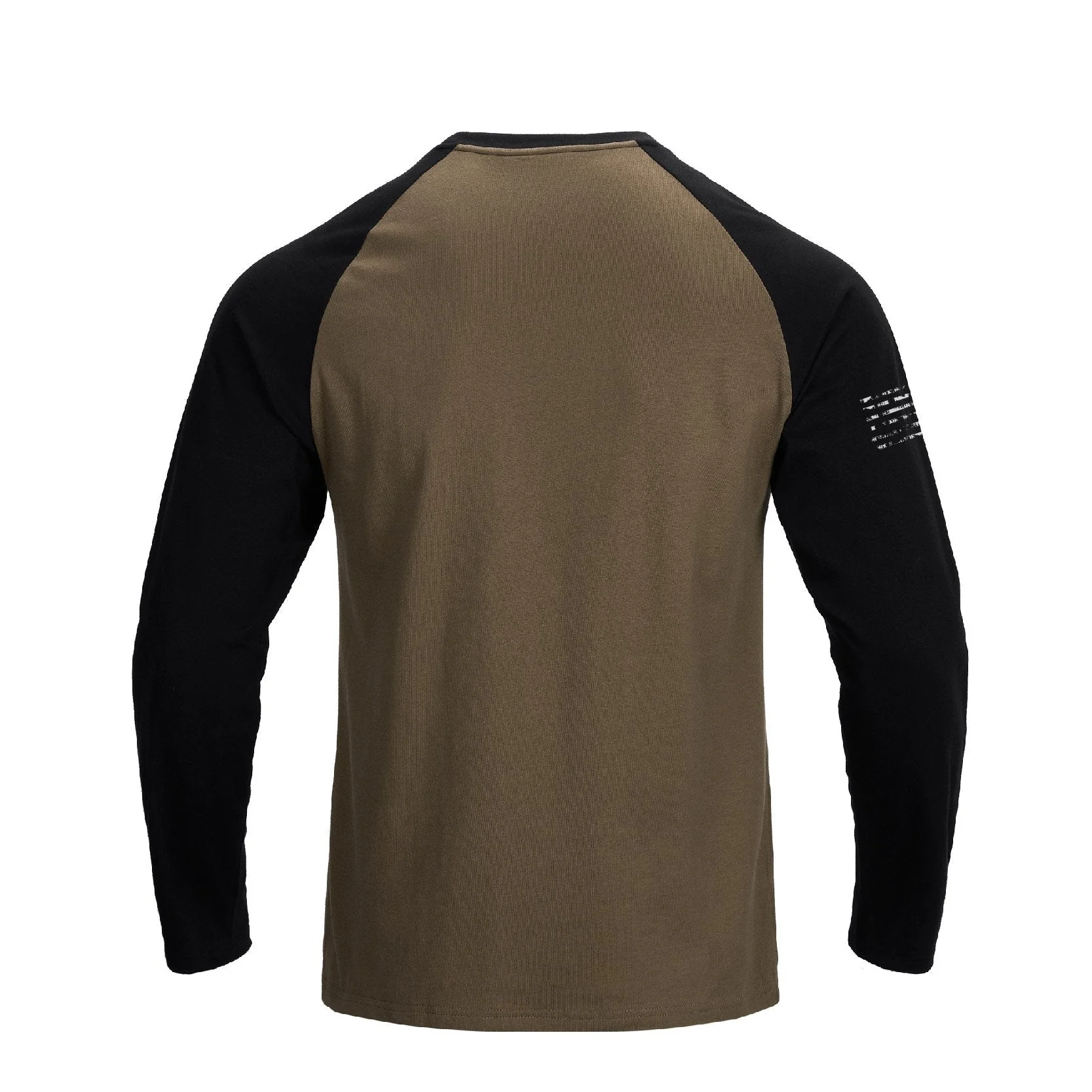 Men's 100% Cotton Patriotic American Flag Raglan Sleeve Long Sleeve Graphic T-shirts - Image 10