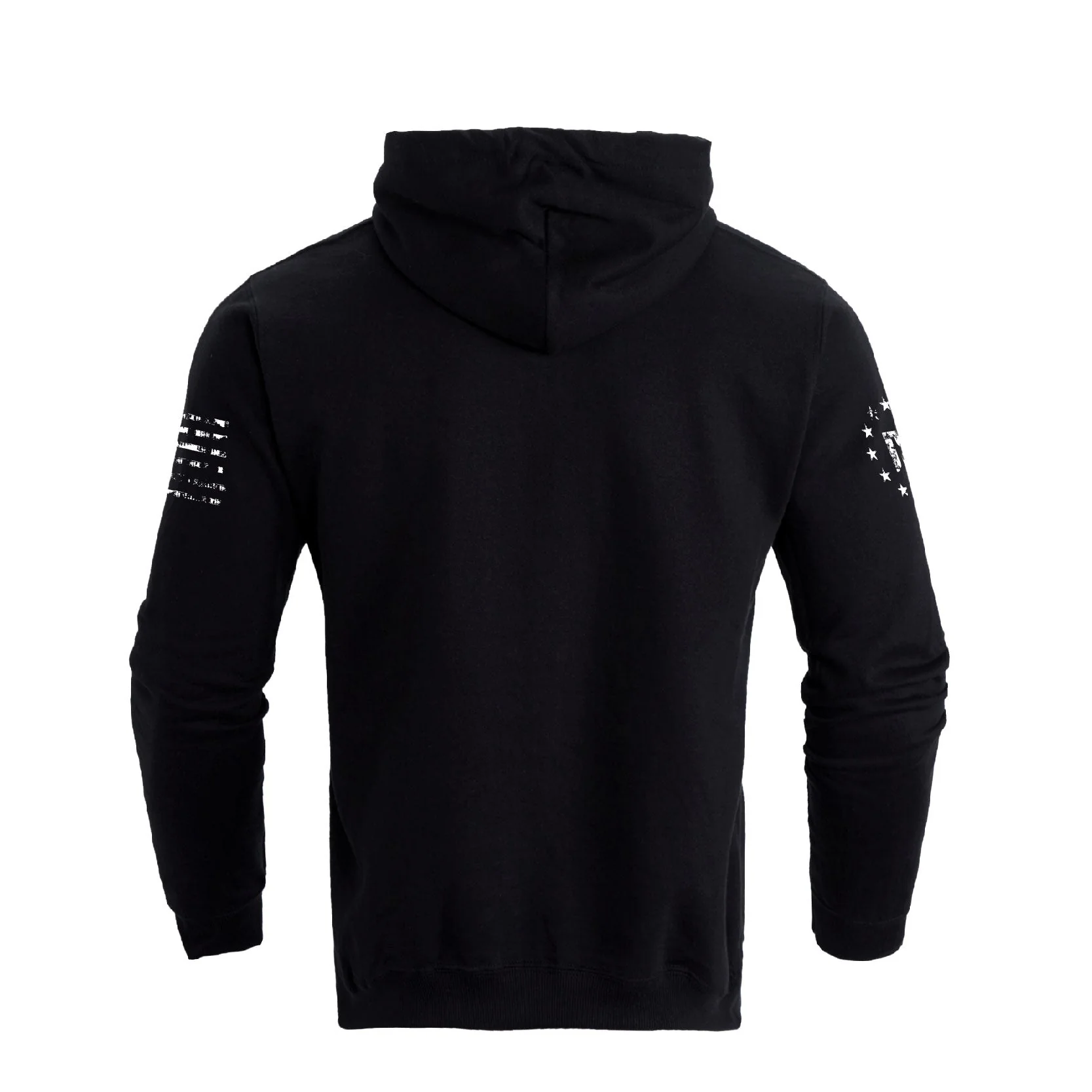 Men's 100% Cotton Patriotic American Flag GFC Midweight Hoodies - Image 4