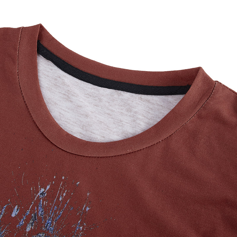 Men's Patriotic American Flag Graphic Long Sleeve T-shirts - Image 29