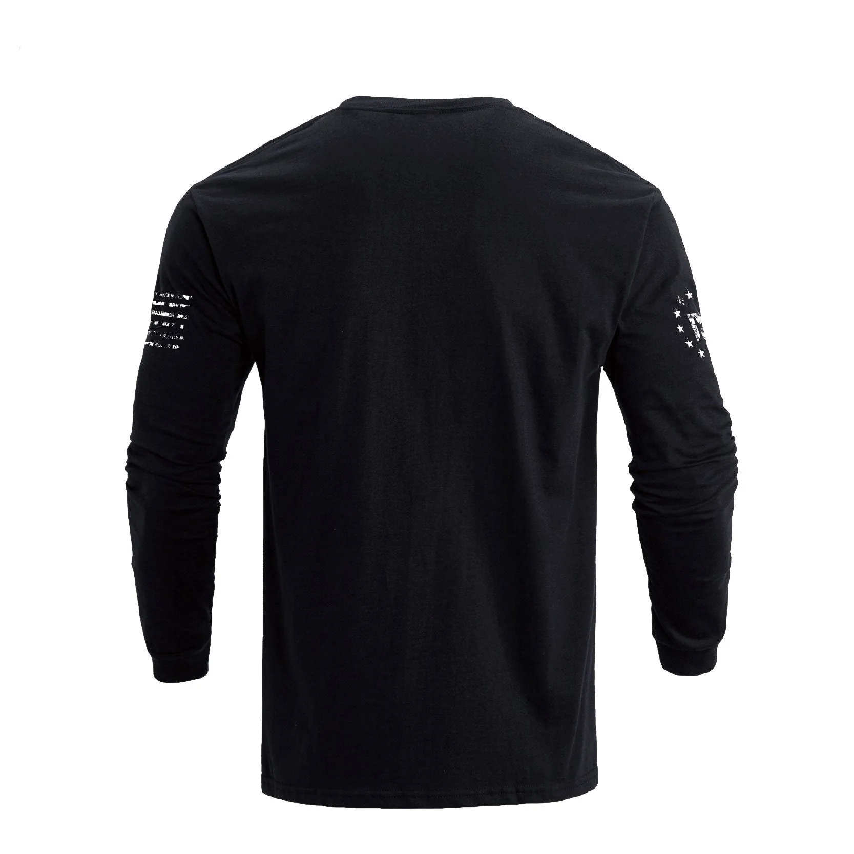 Men's 100% Cotton Patriotic American Flag GFC Graphic Midweight Long Sleeve T-shirts - Image 8