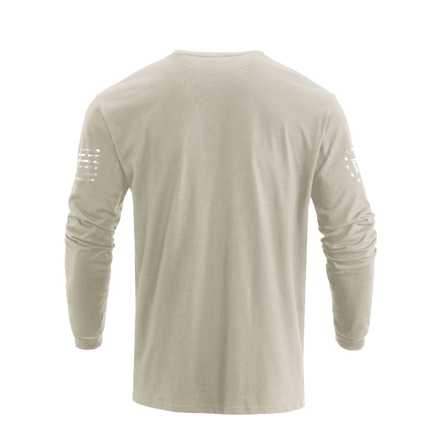 Men's American Flag Shield Graphic Long Sleeve  T-Shirt - Image 8