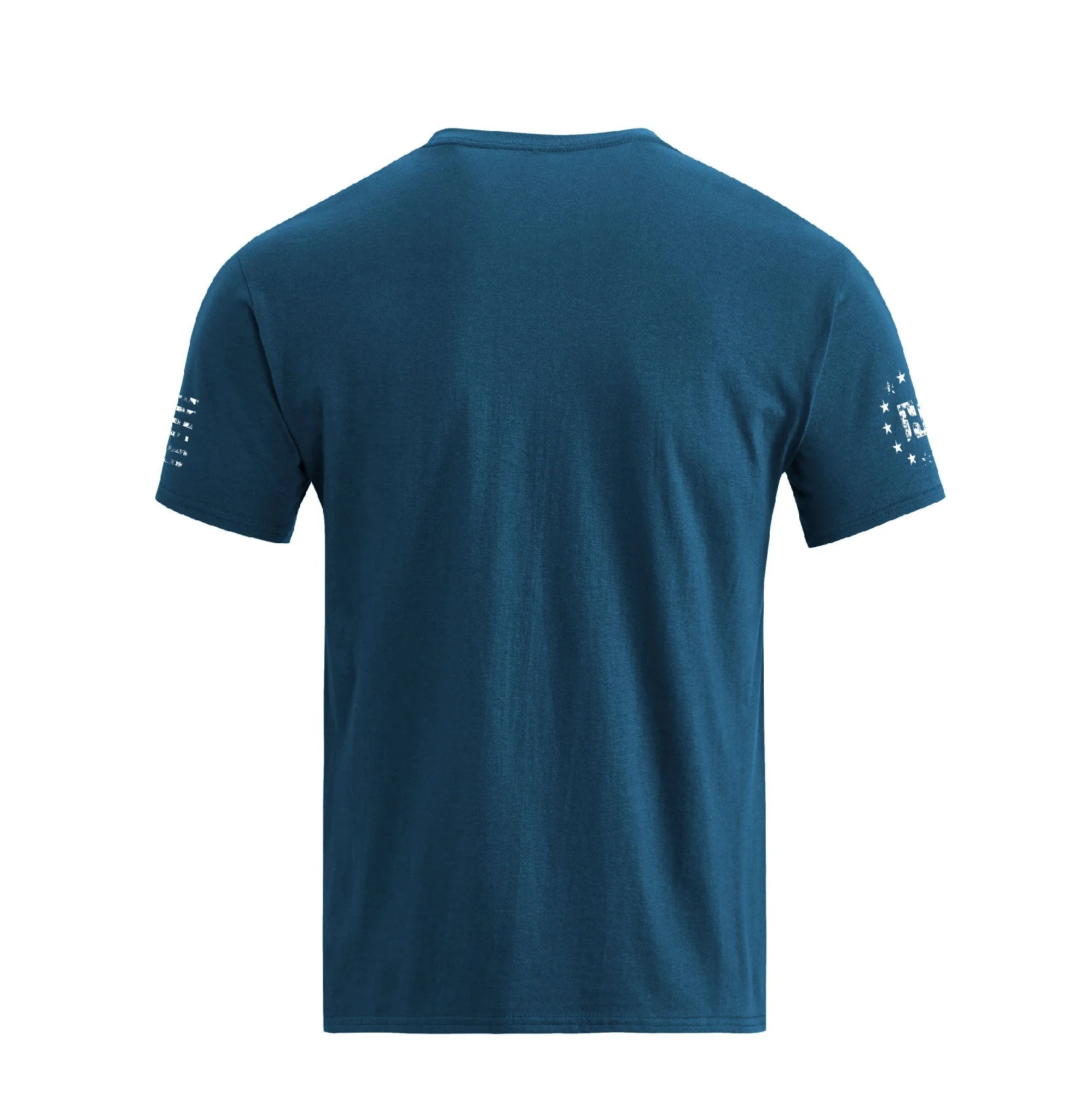Men's American Flag Cross Overlay Graphic T-Shirt - Image 12