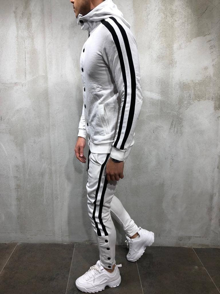 Tracksuit-Men's Casual Sportswear Hoodie & Pants Tracksuits - Image 5
