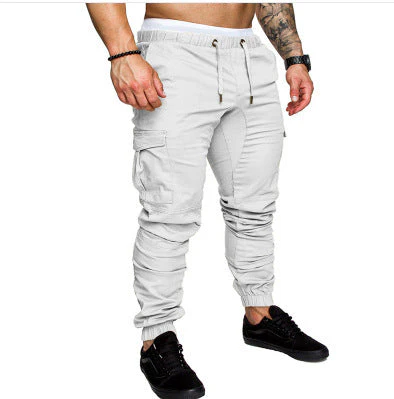 Men's Multi-Pocket Casual Trousers Pants - Image 4